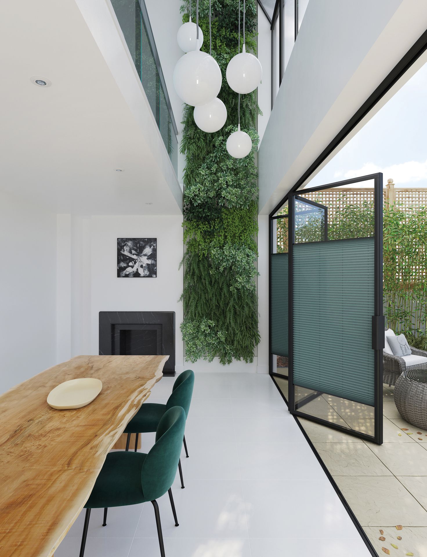 Plíseraðar Gardínur