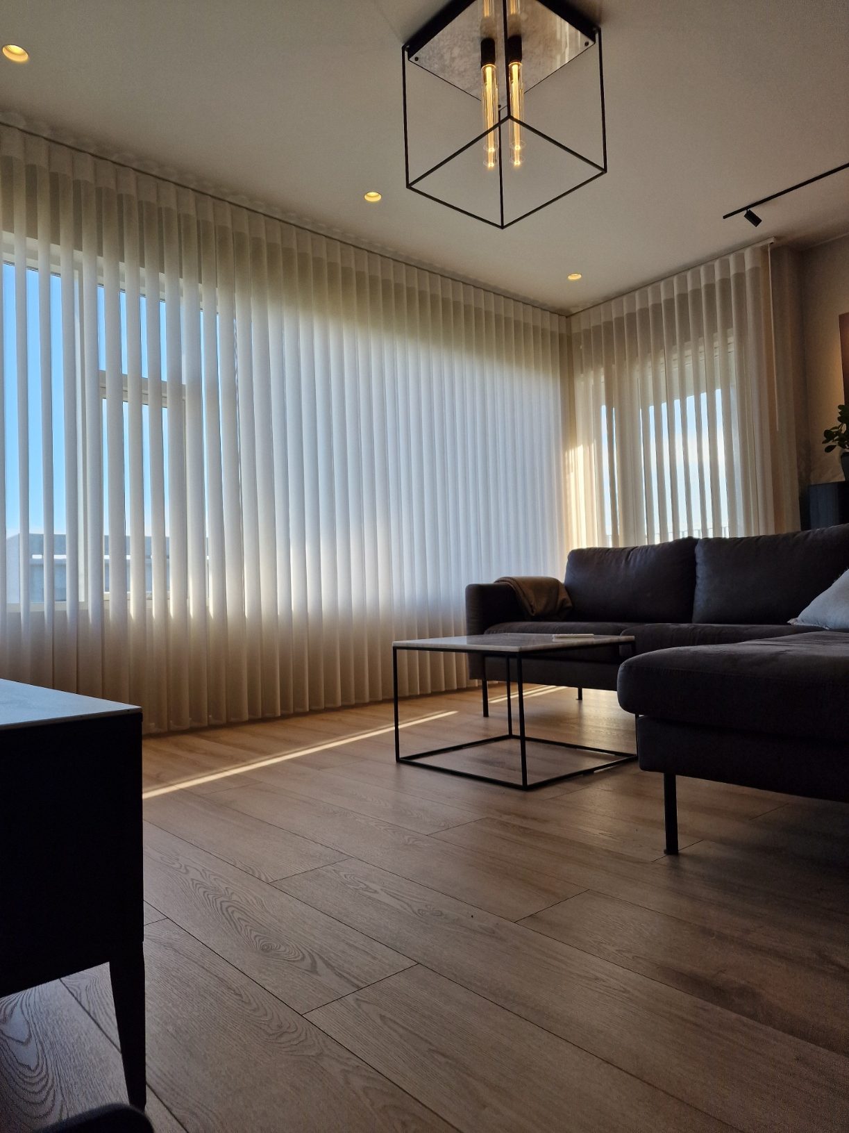 Voile-Strimlagardínur