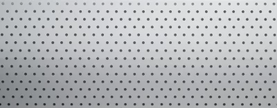 White Perforated 50mm Rimlagardína